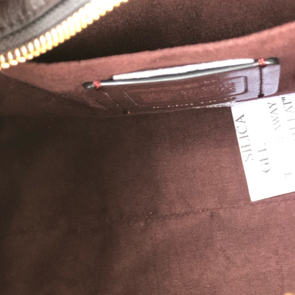 NWT Coach Zoe carryall satchel handbag leather - Picture 8 of 8